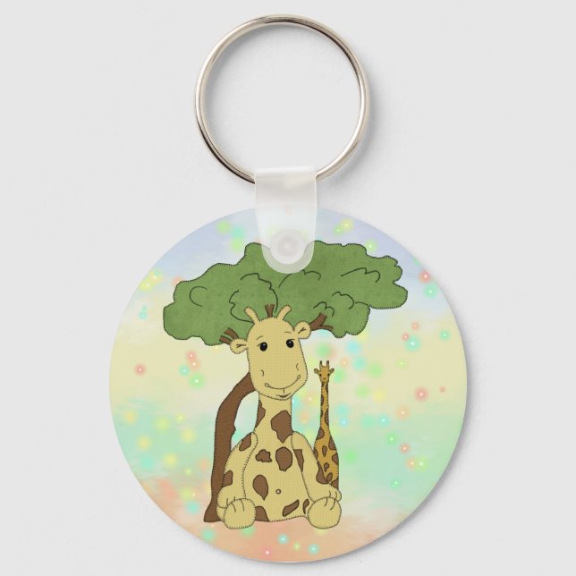 Giraffe Schlüsselanhänger (Vorderseite)