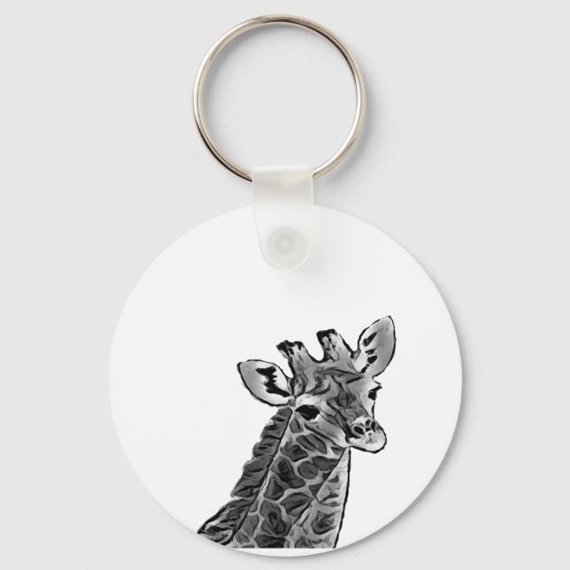 Giraffe-Schlüsselanhänger Schlüsselanhänger (Vorderseite)