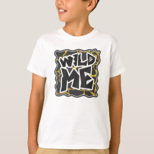 Giraffe, Schwarz und Gelb T-Shirt