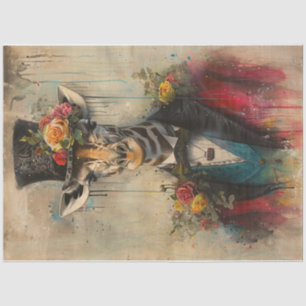 Giraffe Seidenpapier