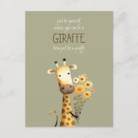 Giraffe - Seien Sie lustig