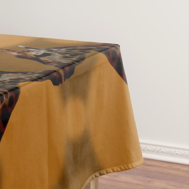 Giraffe Selbstreflexion, Tischdecke (Beispiel)