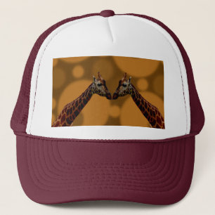 Giraffe Selbstreflexion, Truckerkappe