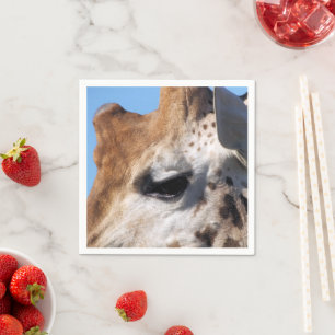 GIRAFFE SERVIETTE