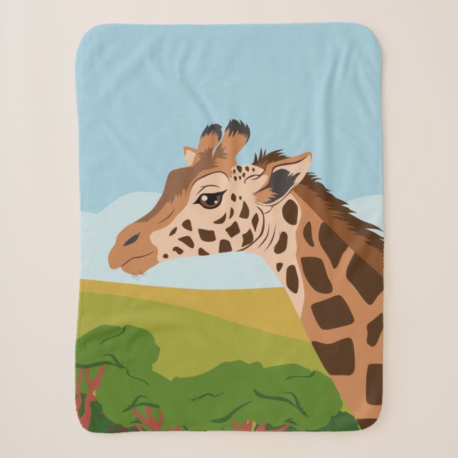 Giraffe Sherpadecke (Vorderseite)