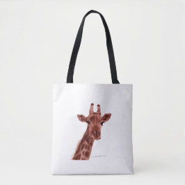 Giraffe shopping bag