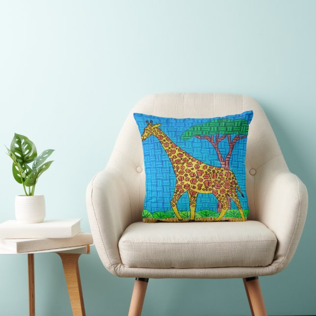 Giraffe (Single) - Kissen (Stuhl )