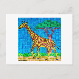 Giraffe (Single) - Postkarte