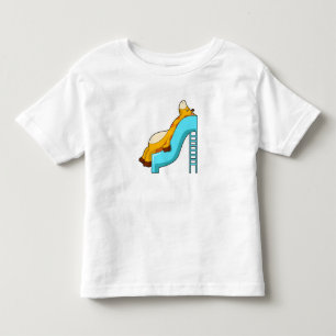 Giraffe Slide Kleinkind T-shirt