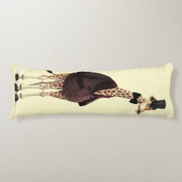 Giraffe Smoking Jacket Seitenschläferkissen