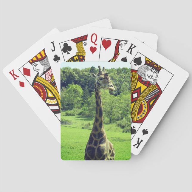 Giraffe Spielkarten (Rückseite)