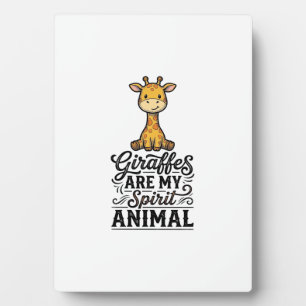 Giraffe Spirit Tier Vintage Gravur T-Shirt Desi Fotoplatte