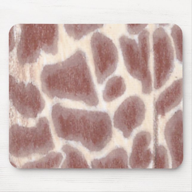 Giraffe Spots Muster-Mousepads Mousepad (Vorne)