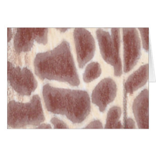Giraffe Spots Musterkarten