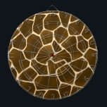 Giraffe Spots Wild Safari Tierhaut Print Dartscheibe<br><div class="desc">Dieses auffallende Giraffenhautmuster erfasst das Wesen eines der anmutigsten Riesen der Natur. Mit tiefbraunen Flecken Set gegen goldfarbenes, cremefarbenes Fell spiegelt es die Schönheit der majestätischen Giraffe wider - ein Tier, das für seine einzigartige Eleganz und sanfte Kraft geliebt ist. Giraffen symbolisieren Gnade, Intuition und Perspektive, denn sie können potenzielle...</div>