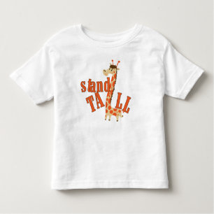 Giraffe Stand Tall Kleinkind T-shirt