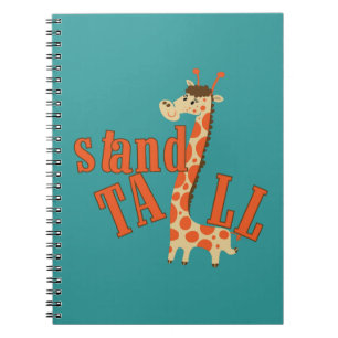 Giraffe Stand Tall Notizblock