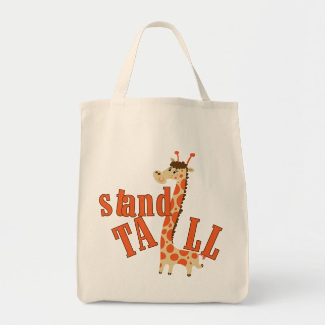 Giraffe Stand Tall Tragetasche (Vorne)