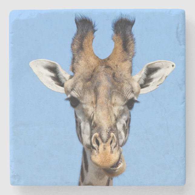 Giraffe Steinuntersetzer (Vorderseite)