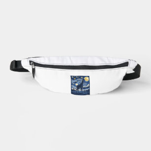 Giraffe Sternennacht Vintage Bauchtasche