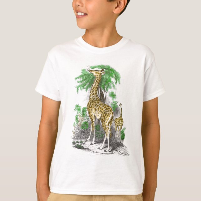 Giraffe-T - Shirt (Vorderseite)
