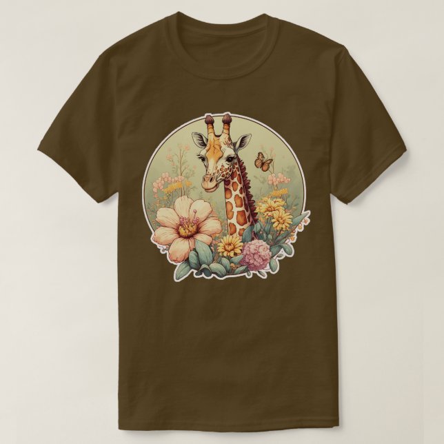 Giraffe T-Shirt (Design vorne)