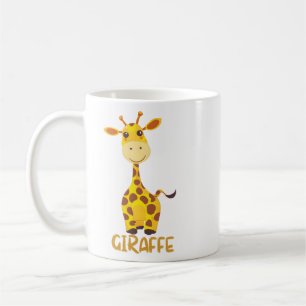 Giraffe T - Shirt für Kinder Kaffeetasse