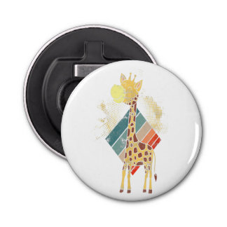 Giraffe-Taste Flaschenöffner mit Magnet