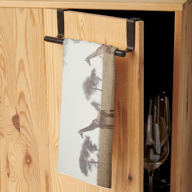 Giraffe Tea Towel Geschirrtuch (Drittel gefaltet)