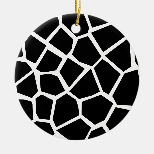 Giraffe Texture Keramikornament (Vorne)