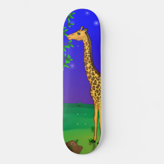 Giraffe Themed Skateboard