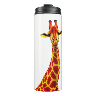 Giraffe Thermo / Thermobeker met giraf opdruk Thermosbecher