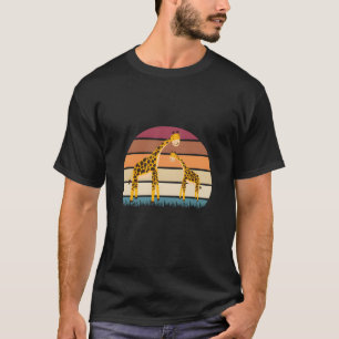 Giraffe Tier lustig T-Shirt