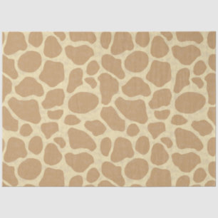 Giraffe, Tierhaut, Wüstenmuster Seidenpapier