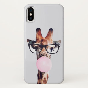 GIRAFFE TRAINGGASEN, DIE EIN PINKBUBBLEGUM BLÖTEN Case-Mate iPhone HÜLLE