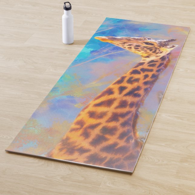 GIRAFFE TREE HUGGER YOGAMATTE (Beispiel)
