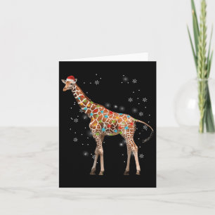 Giraffe Tree Light Christmas Pajama Xmas Animal Lo Karte
