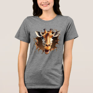 Giraffe Tri-Blend Shirt
