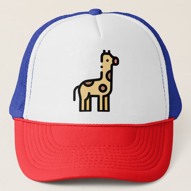 Giraffe Truckerkappe (Vorderseite)