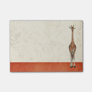 GIRAFFE u. VOGEL Post-Itanmerkung Post-it Klebezettel