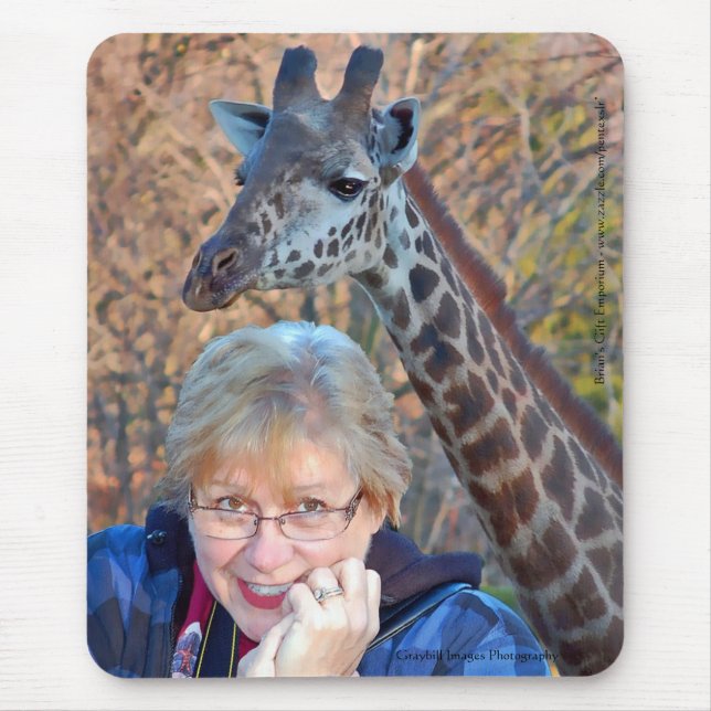 Giraffe und Jean Mousepad (Vorne)