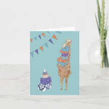Giraffe und Maus Geburtstagsgeschenke