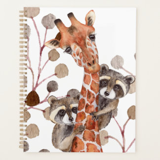 GIRAFFE UND WERKZEUGE PLANER