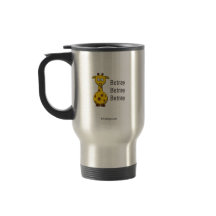 Giraffe verraten Reise-Tasse
