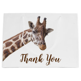 Giraffe Vielen Dank Große Geschenktüte