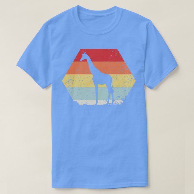 Giraffe Vintag 1 T-Shirt (Design vorne)