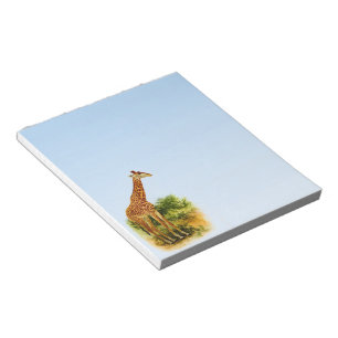 Giraffe Vintage 1912 Notizblock