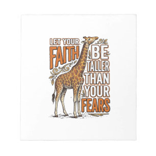 Giraffe Vintage Inspirations-Shirt-Design_1 Notizblock