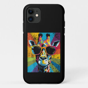 Giraffe Vintage Sonnenbrille Funny African Animal Case-Mate iPhone Hülle
