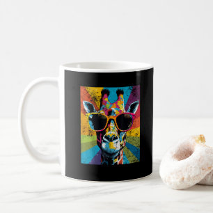 Giraffe Vintage Sonnenbrille Lustiges Afrikanische Kaffeetasse